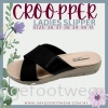 CROOPPER Ladies Comfort Slipper CS-51-81039-BLACK Colour Ladies Slippers & Sandals