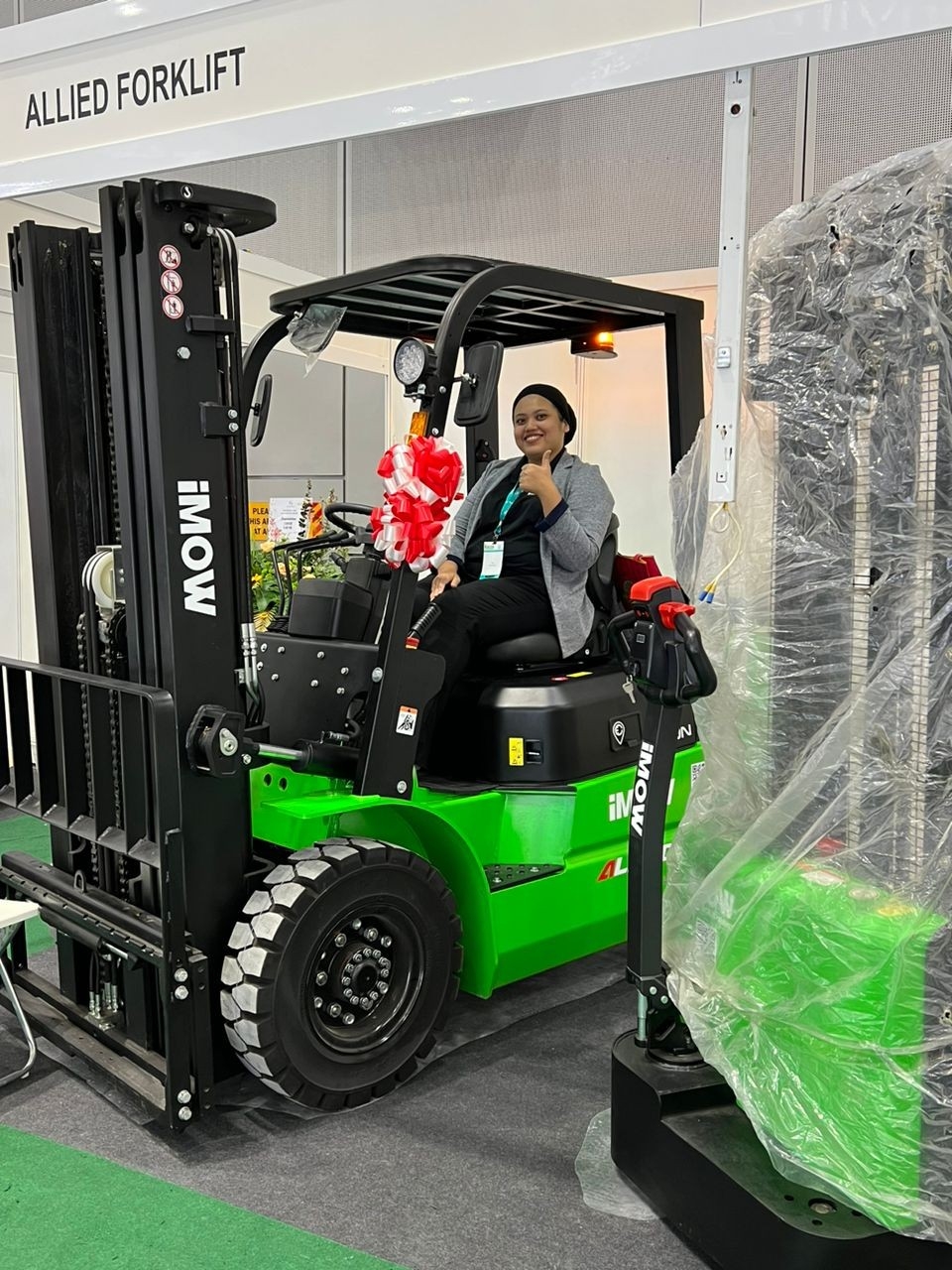 [IGEM Exhibition on 12-14 Oct 2022] Allied Forklift in supporting ESG initiative in IGEM; International Greentech & Eco Products Exhibit