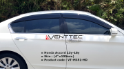 HONDA ACCORD 2013 - 2018 = VENTTEC DOOR VISOR HONDA VENTTEC