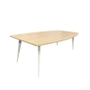 8' x 4' Meeting Table With Metal-Leg CONFERENCE TABLE & DISCUSSION TABLE DESK OFFICE FURNITURE