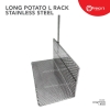 Long Potato L Rack Stainless Steel Twist Potato Machine