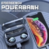X-PRO - TWS BLUETOOTH EARBUD - PORTABLE POWERBANK CHARGING BOX TWS Earphone