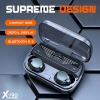 X-PRO - TWS BLUETOOTH EARBUD - PORTABLE POWERBANK CHARGING BOX TWS Earphone