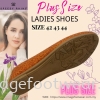  SPEEDY RHINO PlusSize Women Flat Shoes-SR-530119(B)-24-BROWN Colour Plus Size Shoes