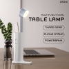 LED01 - 4 IN 1 LED LAMP - TORCH TABLE LAMP - MOBILE STAND - EMERGENCY POWERBANK Fan & LED Light