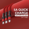 CC28A - 5.0A QUICK CHARGE CABLEGLOW - 3 IN 1 MULTICABLE Cable