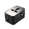 MC803 TRAVEL ADAPTOR - 1 USB + 1  TYPE-C PORT - 2.1A FAST CHARGE Travel Products