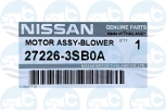 [4037000003] NISSAN SLYPHY 2014 {NISSAN-27226-3SB0A}