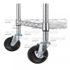 Chrome-Plated Wire Push Cart  ESD Push Carts ESD/Cleanroom Products