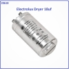 Code: 20618 Electrolux EDH3497RDW / EDH3786GDW Dryer 18uf capacitor Washer / Dryer Capacitor ICAR Italy Capacitor Parts