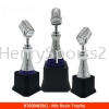 RT6004 Resin Microphone Trophy (Music Speaker) Music / Speaker Series Resin Award Trophy, Medal & Plaque