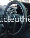 KIA FORTE STEERING WHEEL REPLACE LEATHER  Steering Wheel Leather