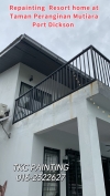 #Repainting at PD Resort Homes at Taman Peranginan Mutiara Port Dickson. #Repainting at PD Resort Homes at Taman Peranginan Mutiara Port Dickson. Painting Service 