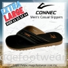 Connec Extra Size Men Casual Slippers-CS-89-8411-BLACK Colour Men Sandals & Slippers