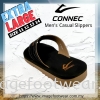 Connec Extra Size Men Casual Slippers-CS-89-8411-BLACK Colour Men Sandals & Slippers