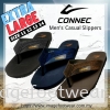 Connec Extra Size Men Casual Slippers-CS-89-8345-NAVY Colour Men Sandals & Slippers