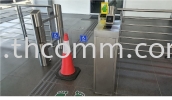 MAG SWB103 TUBULAR SWING BARRIER MAG TURNSTILE