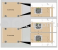 CS 9 SOFT SLIDING CLOSING SYSTEM (50KG) SLIDIND DOOR ROLLER & ACCESSORIES