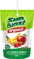 Sunblast Organic 100% Apple Banana Strawberry Juice - Pack 200ml