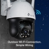 VIGI C540-W.TP-Link VIGI 4MP Outdoor Full-Color Wi-Fi Pan Tilt Network Camera VIGI SURVEILLANCE TP-LINK CCTV SYSTEM