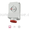 Mennekes 5959a, 63a5p 6h ip44 Mechanical DUO-interlock Wall mounted socket  Mennekes Germany CEE Connector