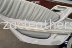 MERCEDES E200 DOOR PANEL COVER REPLACE & SPRAY  Car Door Panel Leather