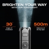 LED02 - SUPER BRIGHT LED TORCH LIGHT - ADJUSTABLE ZOOM FOCUS Fan & LED Light