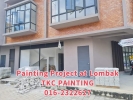 Shoplot Repainting  Project at Lombak   Shoplot Repainting Project At Lombak Painting Service 