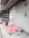 Shoplot Repainting  Project at Lombak   Shoplot Repainting Project At Lombak Painting Service 