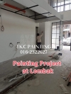 Shoplot Repainting  Project at Lombak   Shoplot Repainting Project At Lombak Painting Service 