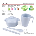 LB 3182 Wheat Straw Tableware