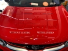 Comparison with Lustro and Without Lustro Lustro PPS Exterior Car Coating