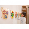 VG44555 Wall Mounted Toys - Overlaying Colours (Bear Series) Wall Mounted Toys 