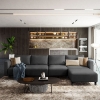 Lazzo 388 Sofa with Stool Sofa Home & Living