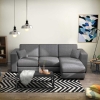 Lazzo 868 Sofa with Stool Sofa Home & Living