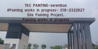 SITE PAINTING PROJECT AT SENDAYAN site painting project at sendayan site project painting TKC PAINTING /SITE PAINTING PROJECTS