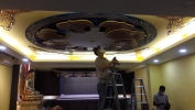 Ceiling decoration-PVC foamboard with cnc router shape and painting Welding Iron Work, Laser Cutting Pattern, Other