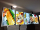 Magnetic LED menu light box  Menu & Advertising Display Lightbox