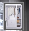 CV70-3 WH White  Wardrobe