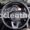 PERODUA AXIA STEERING WHEEL REPLACE LEATHER  Steering Wheel Leather