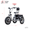 Electric Scooter 3 Wheel Folding 500W for Elderly Electric Scooter Wheelchair - Fresco Bike