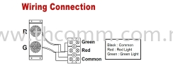 GAC-RGB-25RG LED Traffice Light Accessory  Barrier Gate