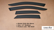 MAZDA CX30 2020 - ABOVE = COSMO DOOR VISOR MAZDA COSMO-VISOR