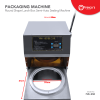 Round Shape Lunch Box Semi-Auto Sealing Machine Packaging