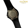 B.U.M. Analog Black Rubber Strap Unisex Watch BUB97002 BUM