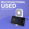 FN01- PORTABLE MINI FAN WITH PHONE STAND  Fan & LED Light