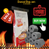 CHARCOAL ARANG ̿ (Coconut Charcoal Briquette - 3kgs) Charcoal Briquette 