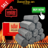 CHARCOAL BBQ ARANG KAYU ̿ (5kgs - Hookah Shisha Coconut Charcoal Arang Kelapa C Hexagon) Shisha Charcoal