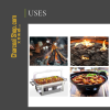 CHARCOAL BBQ ARANG KAYU ̿ / HEATING JELLY WAX / HEATING GEL / PENYALA API (1000ML - GEL FIRE STARTER FIRE STARTER