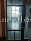 All Inbound Putrajaya - Cut Out Glass Sticker glass sticker Printing